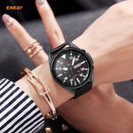 Per Samsung Galaxy Watch 3 45mm 2 in 1 ENKAY Hat-Prince Custodia morbida in TPU elettrolitico + 0,2 mm 9H 2.15D Pellicola in vetro temperato con bordo curvo