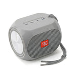 T&G TG196 Altoparlante Bluetooth subwoofer TWS con cavo intrecciato, supporto USB/AUX/scheda TF/FM