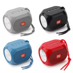 T&G TG196 Altoparlante Bluetooth subwoofer TWS con cavo intrecciato, supporto USB/AUX/scheda TF/FM