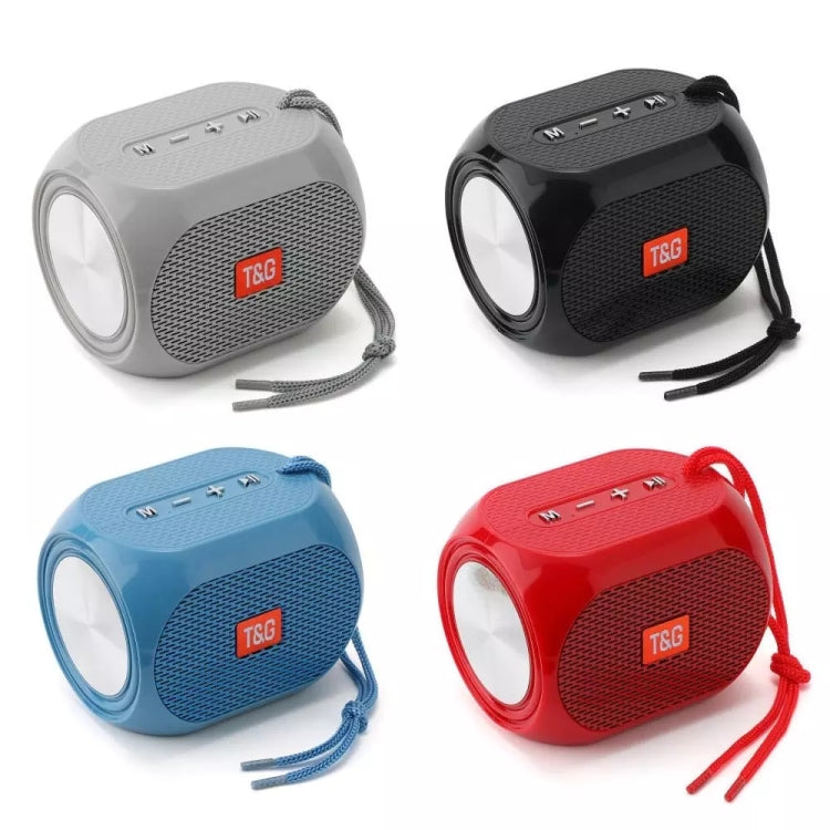 T&G TG196 Altoparlante Bluetooth subwoofer TWS con cavo intrecciato, supporto USB/AUX/scheda TF/FM