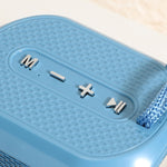 T&G TG196 Altoparlante Bluetooth subwoofer TWS con cavo intrecciato, supporto USB/AUX/scheda TF/FM