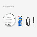 SP608E Kit controller LED Bluetooth con controllo APP mobile con uscita doppio segnale per WS2812B WS2811 1903 1804 Pixel LED Strip, DC5V~24V