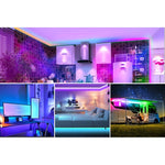 SP608E Kit controller LED Bluetooth con controllo APP mobile con uscita doppio segnale per WS2812B WS2811 1903 1804 Pixel LED Strip, DC5V~24V