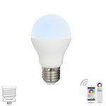 FUT017 Lampadina LED doppia bianca 6W 2.4GHZ RF controllabile Wifi abilitato CCT Luminosità regolabile dimmerabile