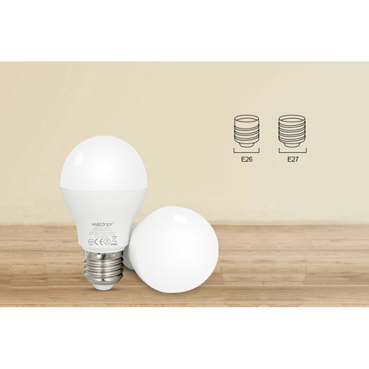 FUT017 Lampadina LED doppia bianca 6W 2.4GHZ RF controllabile Wifi abilitato CCT Luminosità regolabile dimmerabile