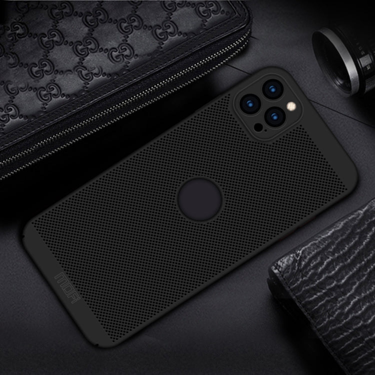 MOFi Texture a nido d'ape Cover posteriore protettiva antiurto per PC traspirante, For iPhone 12 mini, For iPhone 12 Pro Max, For iPhone 12, For iPhone 12 Pro