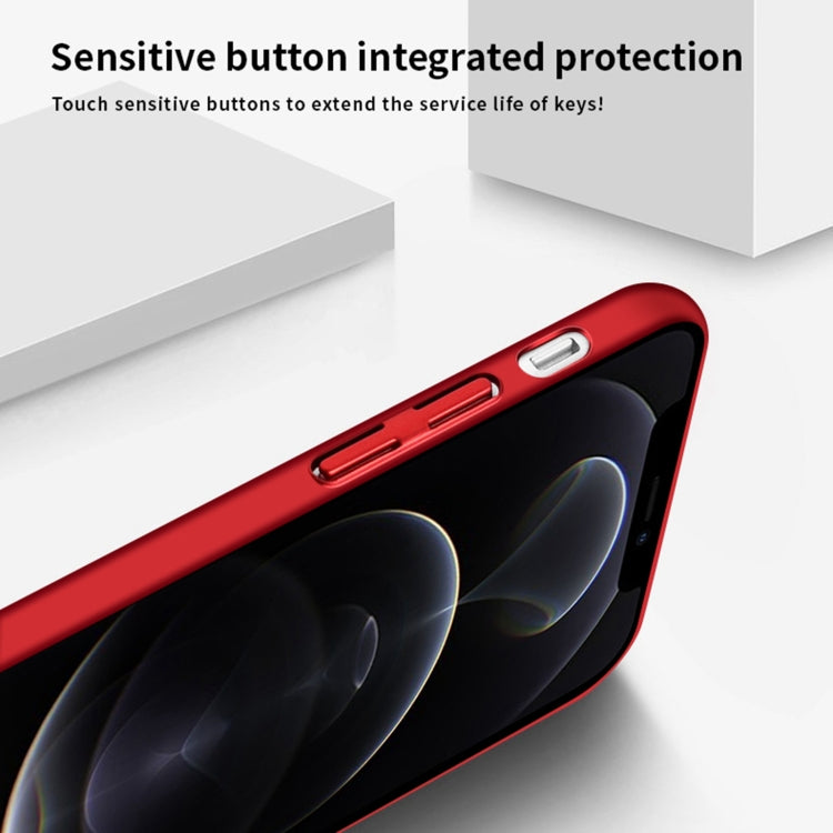 MOFi Texture a nido d'ape Cover posteriore protettiva antiurto per PC traspirante, For iPhone 12 mini, For iPhone 12 Pro Max, For iPhone 12, For iPhone 12 Pro