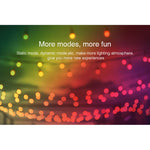 FUT012 E27 9W RGB + CCT Lampadina LED 100V-240V Lampadina intelligente con telecomando a colori WiFi 2.4G Wireless