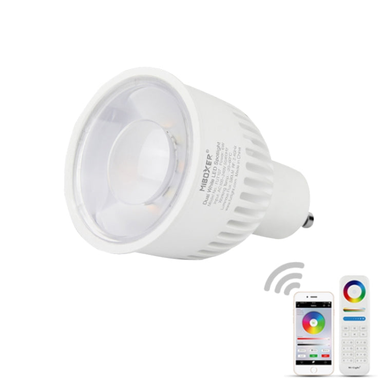 Lampadina LED GU10 Doppia CCT 6W Bianca