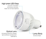 Lampadina LED GU10 Doppia CCT 6W Bianca