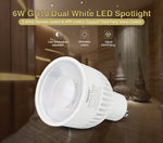 Lampadina LED GU10 Doppia CCT 6W Bianca