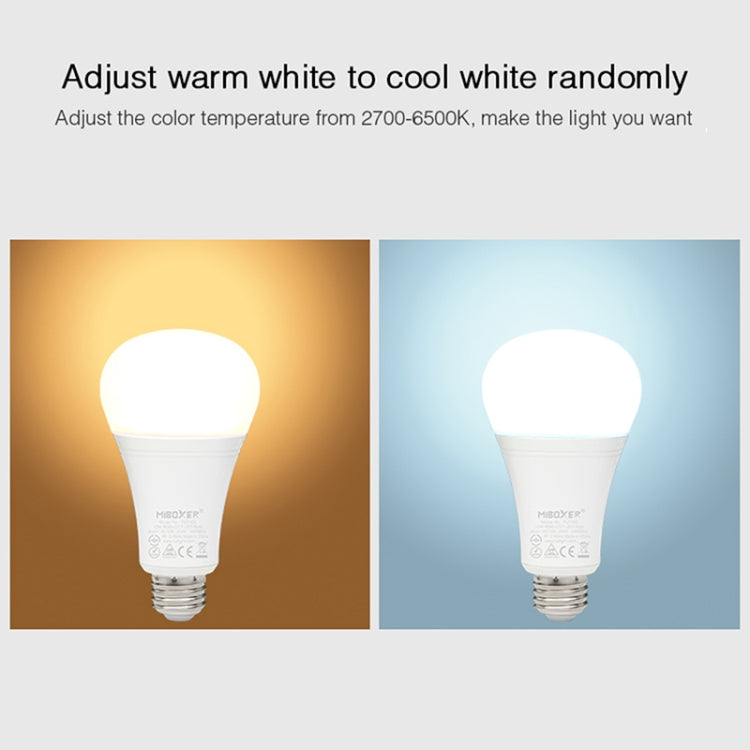 FUT105 12W RGB + CCT Lampadina LED E27 Luce interna 2.4G Smart Phone remoto Controllo APP Camera da letto Soggiorno AC100 ~ 240V