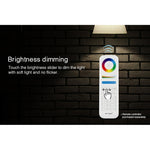 FUT105 12W RGB + CCT Lampadina LED E27 Luce interna 2.4G Smart Phone remoto Controllo APP Camera da letto Soggiorno AC100 ~ 240V