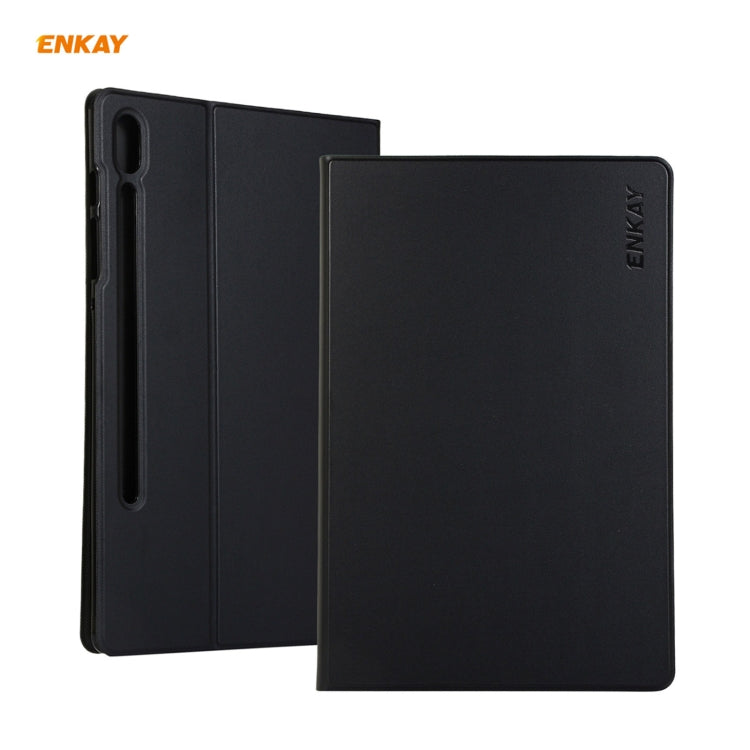 Per Samsung Galaxy Tab S7 11.0 T870 / T875 ENKAY Flip orizzontale in pelle PU + TPU Smart Case con supporto e funzione Sleep / Wake-up, For Samsung Galaxy Tab S8 / Galaxy Tab S7 11.0 T870