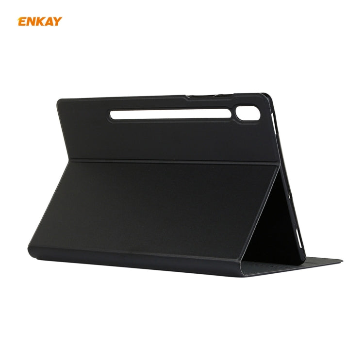 Per Samsung Galaxy Tab S7 11.0 T870 / T875 ENKAY Flip orizzontale in pelle PU + TPU Smart Case con supporto e funzione Sleep / Wake-up, For Samsung Galaxy Tab S8 / Galaxy Tab S7 11.0 T870