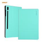 Per Samsung Galaxy Tab S7 11.0 T870 / T875 ENKAY Flip orizzontale in pelle PU + TPU Smart Case con supporto e funzione Sleep / Wake-up, For Samsung Galaxy Tab S8 / Galaxy Tab S7 11.0 T870