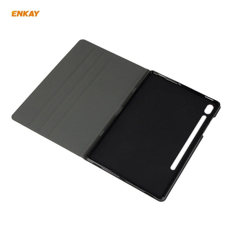 Per Samsung Galaxy Tab S7 11.0 T870 / T875 ENKAY Flip orizzontale in pelle PU + TPU Smart Case con supporto e funzione Sleep / Wake-up, For Samsung Galaxy Tab S8 / Galaxy Tab S7 11.0 T870