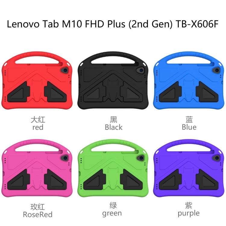 Guscio protettivo piatto anti caduta in EVA con supporto, For Lenovo M10 Plus X606