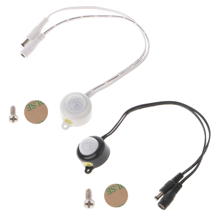 DC 5-24V/5A con spina per barra luminosa a LED Interruttore sensore di movimento PIR a infrarossi per corpo umano