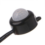 DC 5-24V/5A con spina per barra luminosa a LED Interruttore sensore di movimento PIR a infrarossi per corpo umano