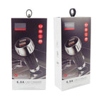 Caricabatteria da auto USB a doppia porta YSY-310QC18W QC3.0 per Apple / Huawei / Samsung / Xiaomi, YSY-310QC18W, Car Charger