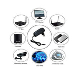 100-240 V CA a CC Adattatore per caricabatterie di alimentazione IC 5 V 9 V 12 V 24 V 1 A, IC EU 5V1A, IC EU 9V1A, IC EU 12V1A, IC EU 24V1A, IC US 5V1A, IC US 9V1A, IC US 12V1A, IC US 24V1A