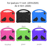 Guscio protettivo piatto anti caduta in EVA con supporto, For iPad Pro 11（2020&2018), For iPad Air 2022 / 2020 10.9