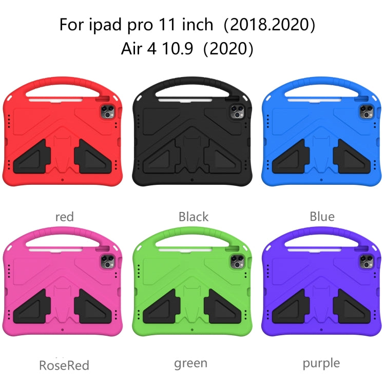 Guscio protettivo piatto anti caduta in EVA con supporto, For iPad Pro 11（2020&2018), For iPad Air 2022 / 2020 10.9