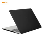 ENKAY Custodia protettiva per laptop opaca 3 in 1 + Pellicola per tastiera in TPU versione USA + Set di tappi antipolvere per MacBook Pro 13,3 pollici A1706 / A1989 / A2159 (con Touch Bar), For MacBook Pro 13.3 inch A1706 (with Touch Bar)