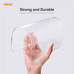 ENKAY Custodia protettiva per laptop in cristallo 3 in 1 + Pellicola per tastiera in TPU versione UE + Set di tappi antipolvere per MacBook Pro 13,3 pollici A1708 (senza Touch Bar), For MacBook Pro 13.3 inch A1708 (without Touch Bar)