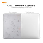 ENKAY Custodia protettiva per laptop in cristallo 3 in 1 + Pellicola per tastiera in TPU versione UE + Set di tappi antipolvere per MacBook Pro 15,4 pollici A1707 e A1990 (con Touch Bar), For MacBook Pro 15.4 inch A1707 (with Touch Bar)