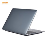 ENKAY Custodia protettiva per laptop in cristallo 3 in 1 + Pellicola per tastiera in TPU versione UE + Set di tappi antipolvere per MacBook Air 13,3 pollici A1932 (2018), For MacBook Air 13.3 inch A1932 (2018)