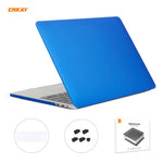 ENKAY 3 in 1 custodia protettiva opaca per laptop + pellicola per tastiera in TPU versione USA + set di tappi antipolvere per MacBook Pro 16 pollici A2141 (con Touch Bar), For MacBook Pro 16 inch A2141 (with Touch Bar)