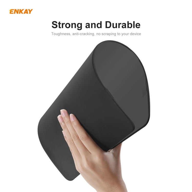 ENKAY Custodia protettiva per laptop opaca 3 in 1 + Pellicola per tastiera in TPU versione UE + Set di tappi antipolvere per MacBook Pro 16 pollici A2141 (带Touch Bar) (con Touch Bar), For MacBook Pro 16 inch A2141 (with Touch Bar)