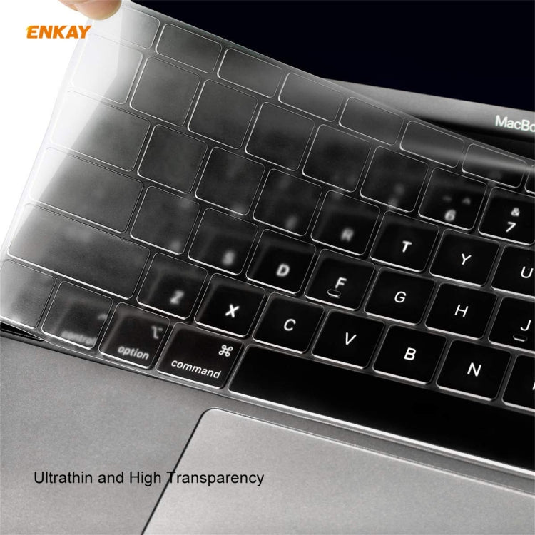 ENKAY Custodia protettiva per laptop opaca 3 in 1 + Pellicola per tastiera in TPU versione UE + Set di tappi antipolvere per MacBook Pro 16 pollici A2141 (带Touch Bar) (con Touch Bar), For MacBook Pro 16 inch A2141 (with Touch Bar)