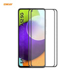2 PZ ENKAY Hat-Prince Anti-drop Full Glue Vetro temperato Pellicola a schermo intero Protezione anti-caduta, For Samsung Galaxy A32 5G / M12 / A12, For Samsung Galaxy A52 4G / 5G, For Samsung Galaxy A72 4G / 5G