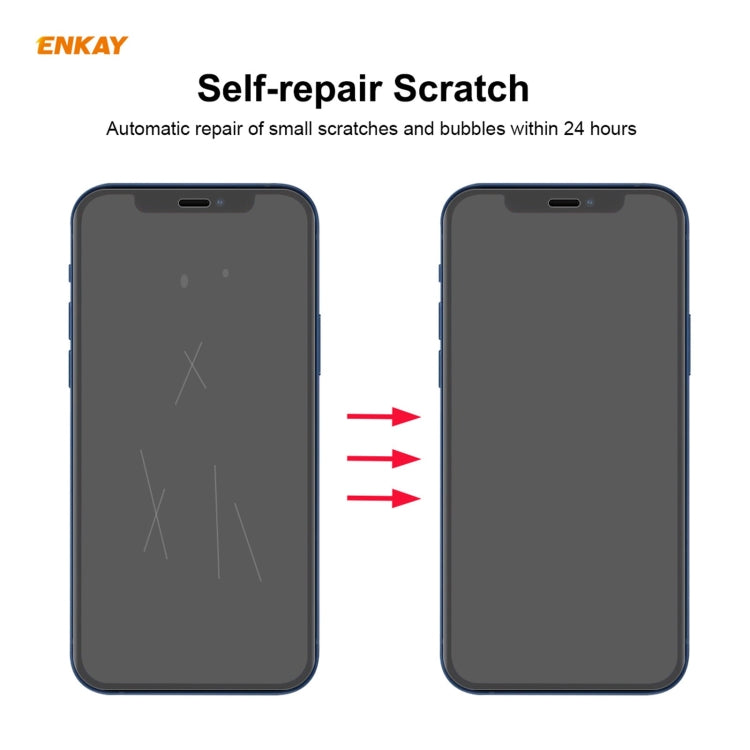 2 PZ ENKAY Hat-Prince 0.1mm 3D Full Screen Protector Pellicola idrogel a prova di esplosione, For iPhone 12 mini, For iPhone 12 / 12 Pro, For iPhone 12 Pro Max