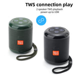 T&G TG519 TWS Altoparlante Bluetooth portatile HiFi Subwoofer Altoparlanti a colonna wireless per esterni Supporto TF Card / FM / Disco AUX / U da 3,5 mm / Chiamata in vivavoce