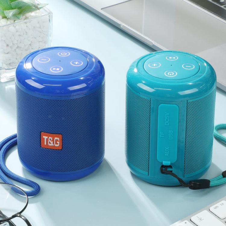 T&G TG519 TWS Altoparlante Bluetooth portatile HiFi Subwoofer Altoparlanti a colonna wireless per esterni Supporto TF Card / FM / Disco AUX / U da 3,5 mm / Chiamata in vivavoce