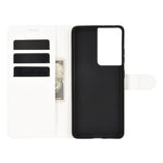 Per Samsung Galaxy S21 Ultra 5G Litchi Texture Custodia protettiva a vibrazione orizzontale con supporto e slot per carte e portafoglio, For Galaxy S21 Ultra 5G
