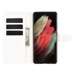 Per Samsung Galaxy S21 Ultra 5G Litchi Texture Custodia protettiva a vibrazione orizzontale con supporto e slot per carte e portafoglio, For Galaxy S21 Ultra 5G