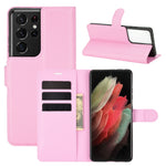 Per Samsung Galaxy S21 Ultra 5G Litchi Texture Custodia protettiva a vibrazione orizzontale con supporto e slot per carte e portafoglio, For Galaxy S21 Ultra 5G