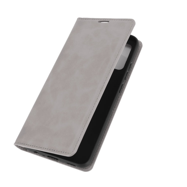 Per Samsung Galaxy A02s (versione USA) Custodia in pelle con ventosa magnetica per affari retro-pelle con supporto e slot per schede e portafoglio, For Galaxy A02s (US Version)