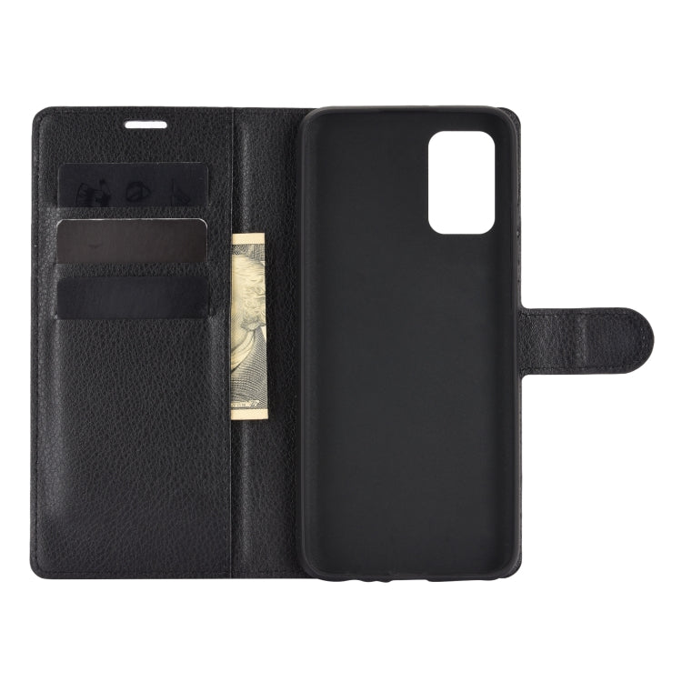 Per Samsung Galaxy A02s (versione USA) Litchi Texture Custodia protettiva a vibrazione orizzontale con supporto e slot per schede e portafoglio, For Galaxy A02s (US Version)