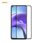 ENKAY Hat-Prince Full Glue 0.26mm 9H 2.5D Pellicola a copertura totale in vetro temperato, For Xiaomi Redmi K40 / K40 Pro(+), For Xiaomi Redmi Note 9T, For Xiaomi Redmi 9T, For Samsung Galaxy F62