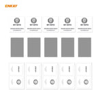 5 PZ ENKAY Hat-Prince Full Glue 0.26mm 9H 2.5D Pellicola a copertura totale in vetro temperato, For Xiaomi Redmi K40 / K40 Pro(+), For Xiaomi Redmi Note 9T, For Xiaomi Redmi 9T, For Samsung Galaxy F62