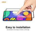 10 PZ ENKAY Hat-Prince Full Glue 0.26mm 9H 2.5D Pellicola a copertura totale in vetro temperato, For Samsung Galaxy F62(10 PCS), For Xiaomi Redmi Note 9T (10 PCS), For Xiaomi Redmi 9T (10 PCS), For Xiaomi Redmi K40 (10 PCS)