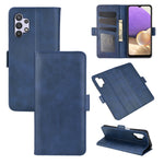 Per Samsung Galaxy A32 5G Custodia in pelle a vibrazione orizzontale con fibbia magnetica a doppio lato con supporto e slot per carte e portafoglio, For Galaxy A32 5G