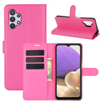 Per Samsung Galaxy A32 5G Litchi Texture Custodia protettiva a vibrazione orizzontale con supporto e slot per schede e portafoglio, For Galaxy A32 5G