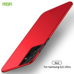 Custodia rigida ultrasottile MOFI Frosted PC, For Huawei Mate 40 Pro+, For Xiaomi Mi 11, For Samsung Galaxy S21+ 5G, For Samsung Galaxy S21 Ultra 5G